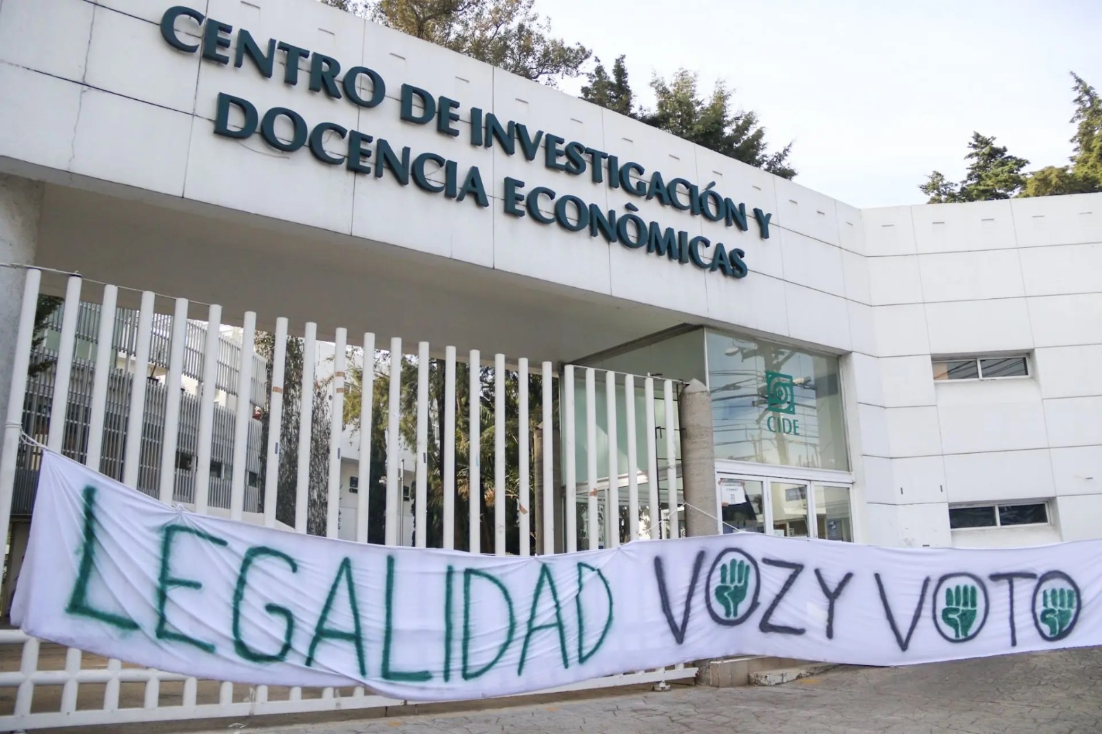 CIDE se unieron a la convocatoria
