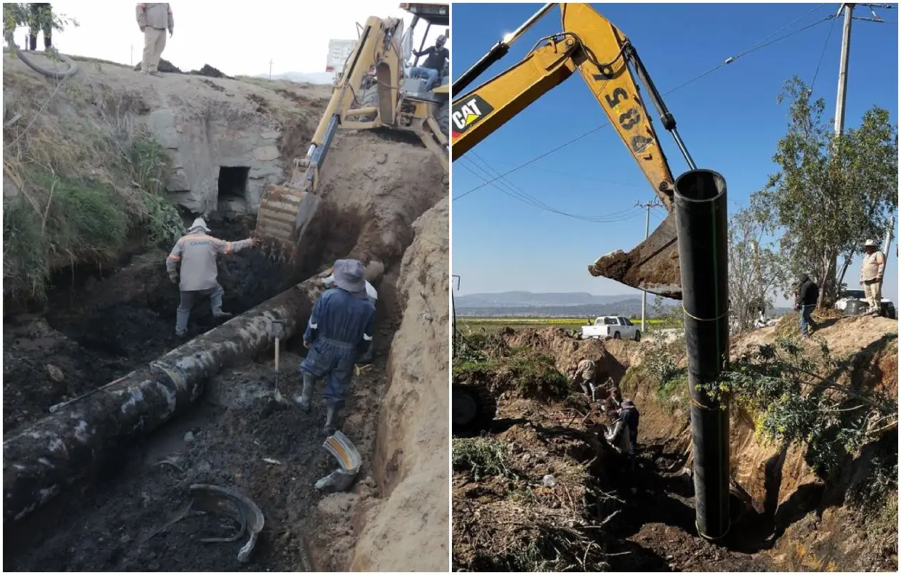 Al menos 14 colonias de Pachuca se quedan sin agua por ruptura de tuberías; Caasim interpondrá denuncias