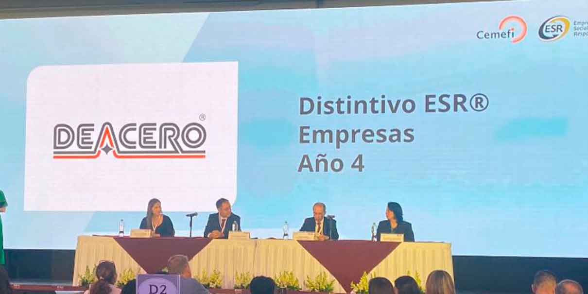 Grupo DEACERO la mayor recicladora de México es distinguida como una Empresa Socialmente Responsable