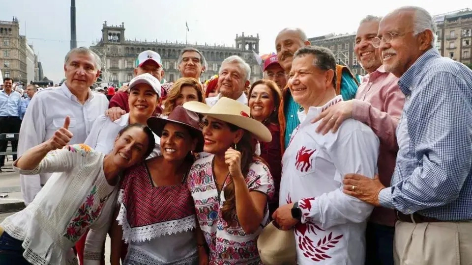 Gobernadores de 4T respaldan reforma al Poder Judicial para que ministros sean electos tras fallo por plan B