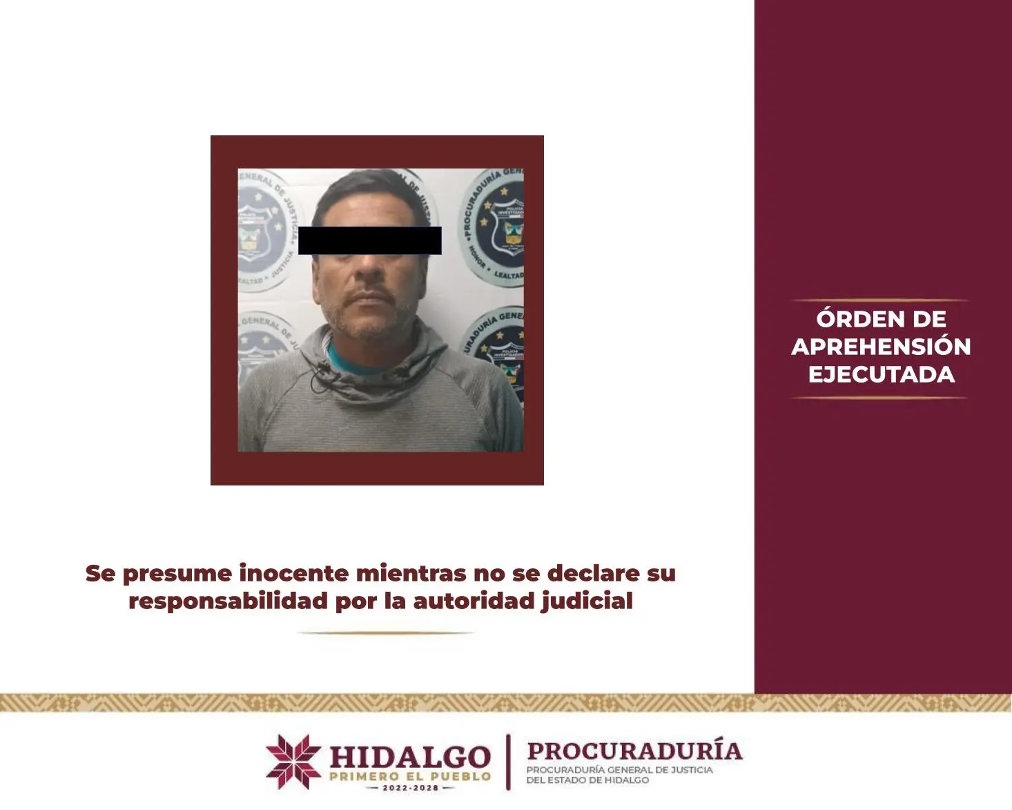 Detienen a maestro acusado de abuso sexual en contra de cuatro alumnas de telesecundaria en Hidalgo