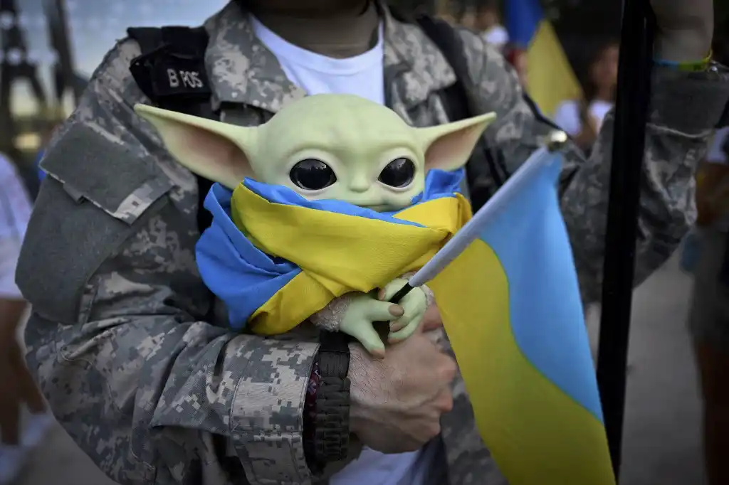 Baby Yoda Ucrania