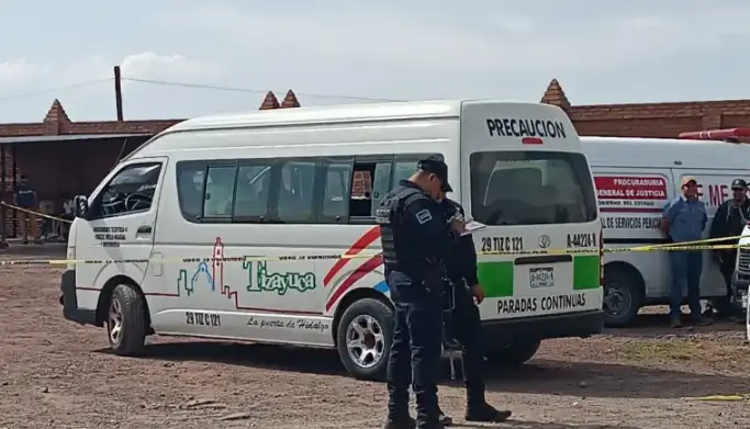 Asesinan a conductor de transporte público en Hidalgo tras amenazas de extorsionadores