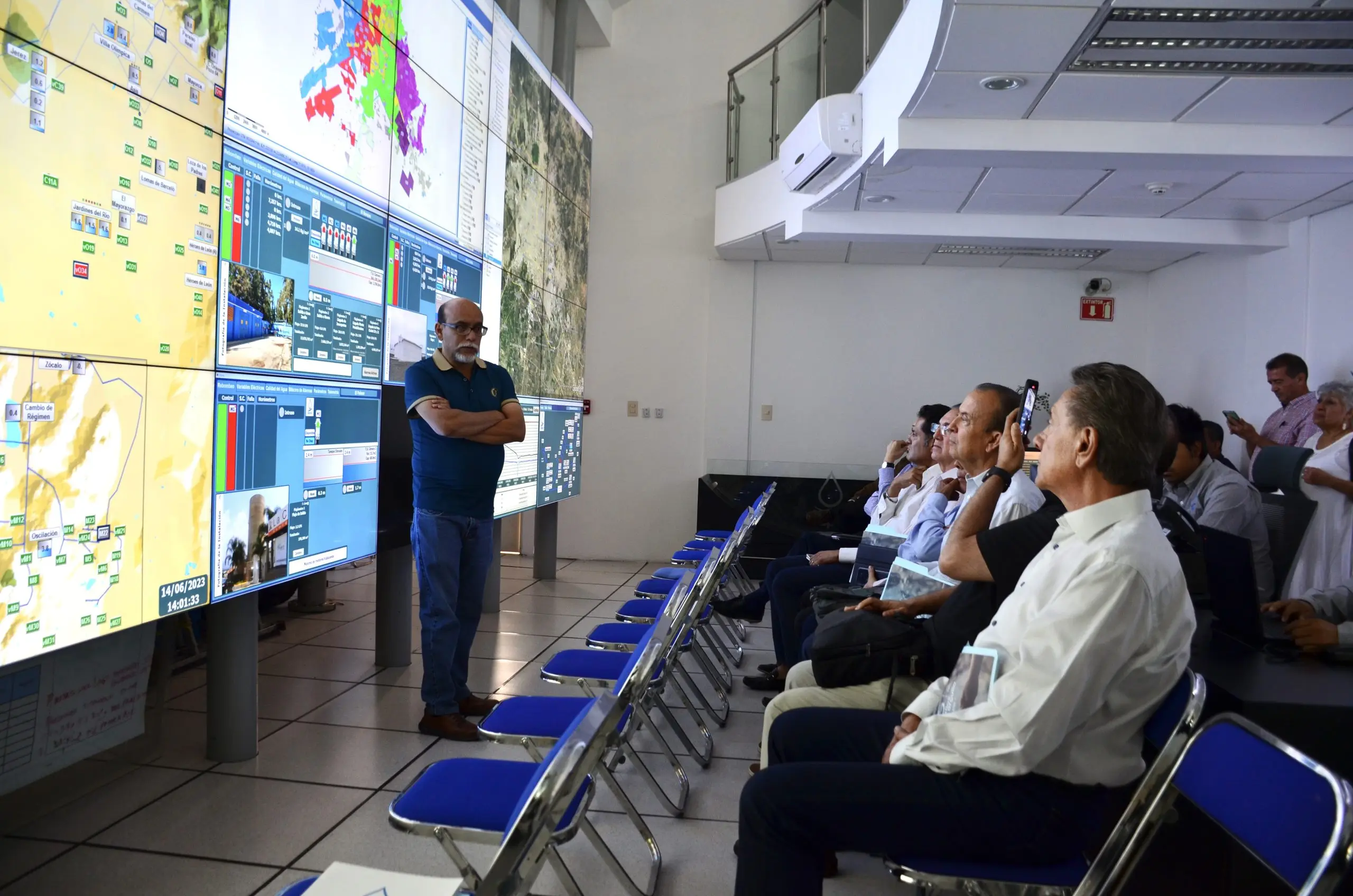 Consejo de MIAA visita instalaciones del SAPAL