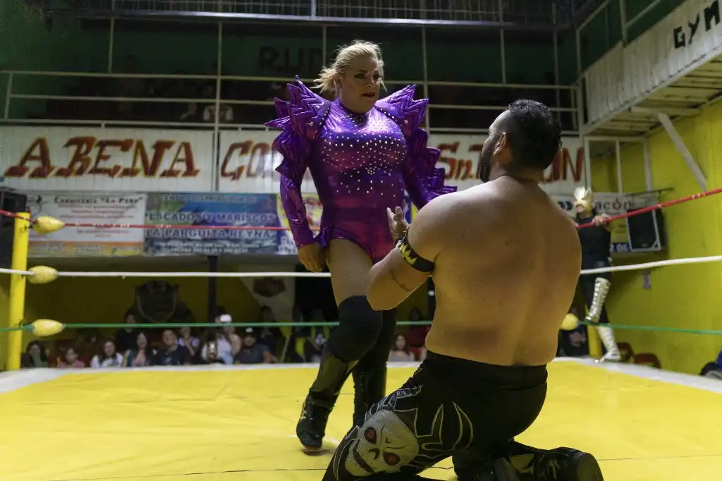 &#8216;Miss Gaviota&#8217;, mujer trans de la lucha libre que combate los prejuicios