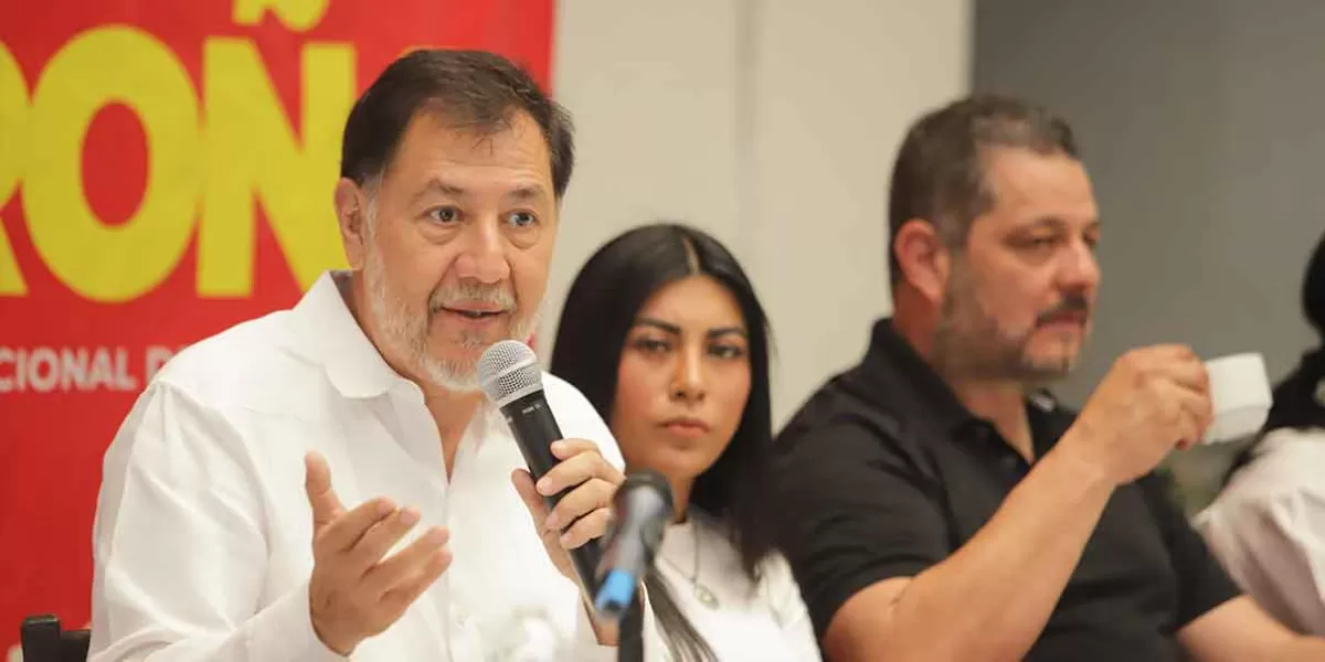 El piso parejo en Morena no existe es sólo imaginario: Noroña