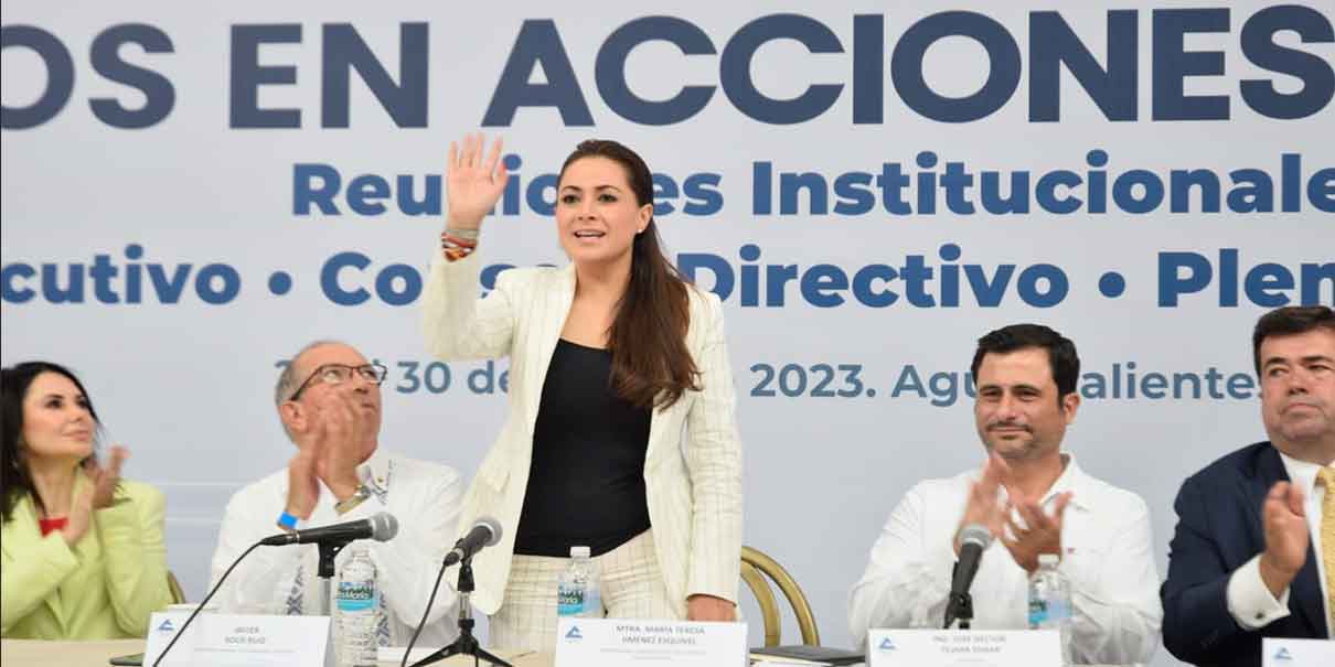 Refrenda Tere Jiménez alianza con el sector Comercio y de Servicios por ser motor de la economía del país