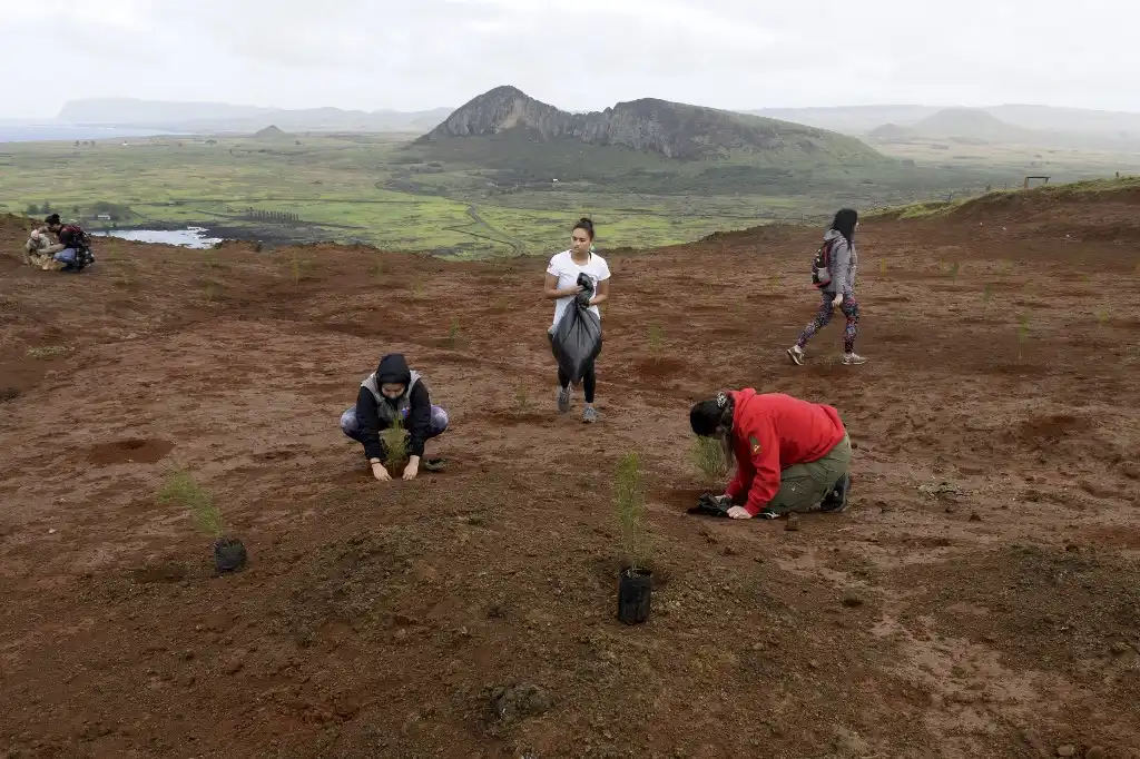 La isla de pascua