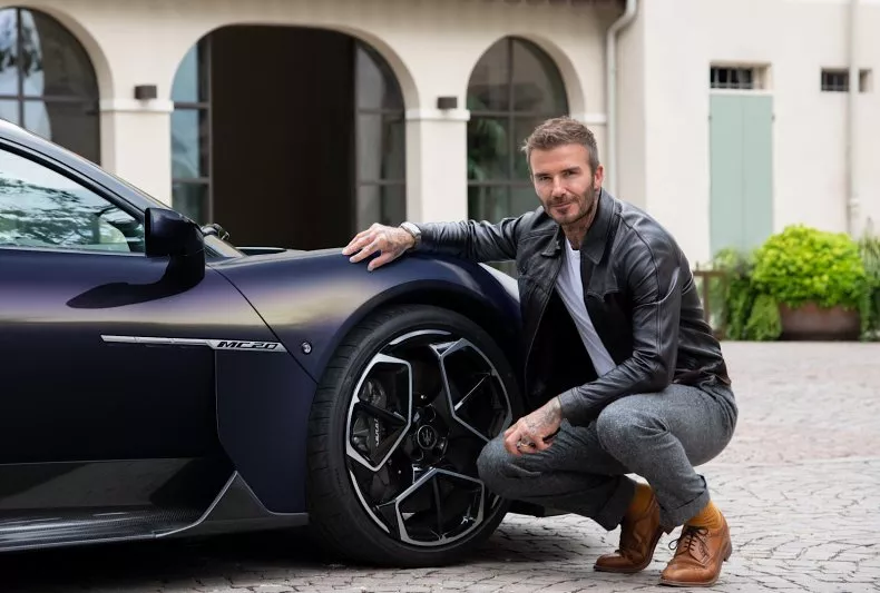 David Beckham personaliza Maserati Fuoriserie Essentials