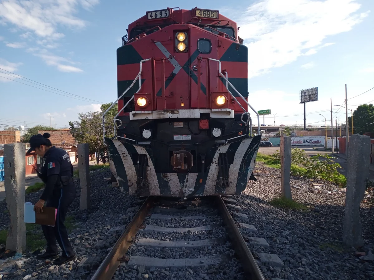 Ola de accidentes sobre vías del tren en Aguascalientes