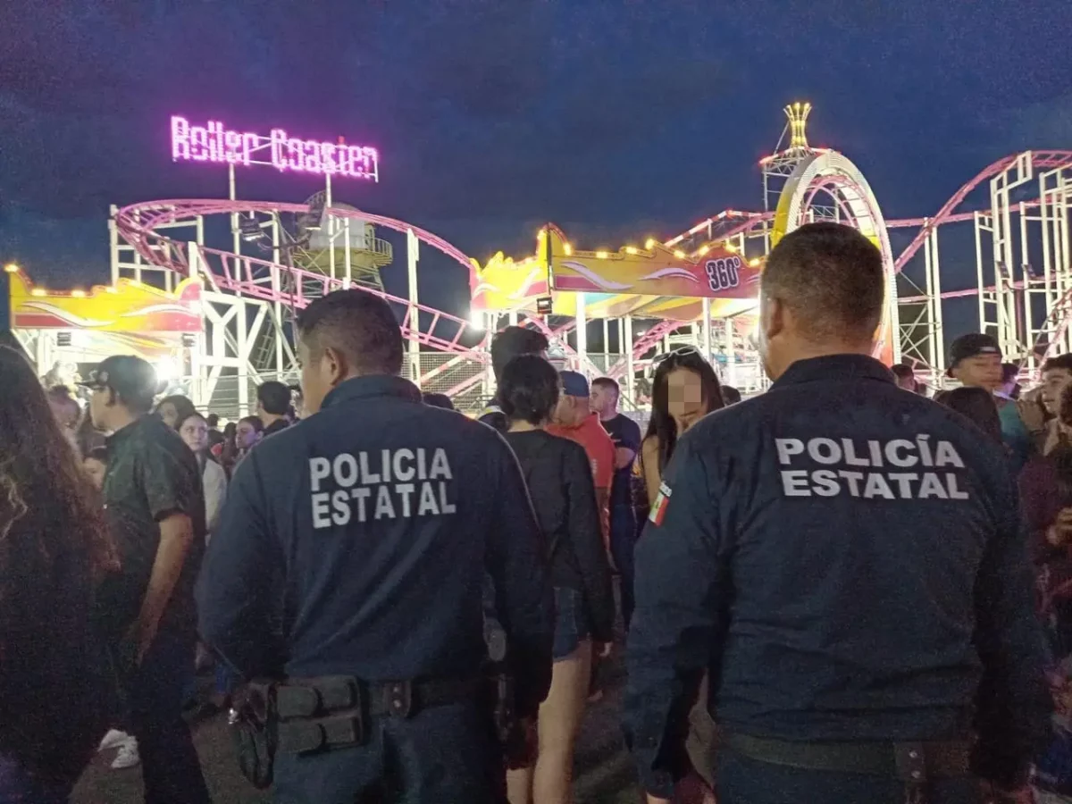 Van tres detenidos en la FENADU por robos; un mesero y dos operadores de juegos mecánicos: SSP
