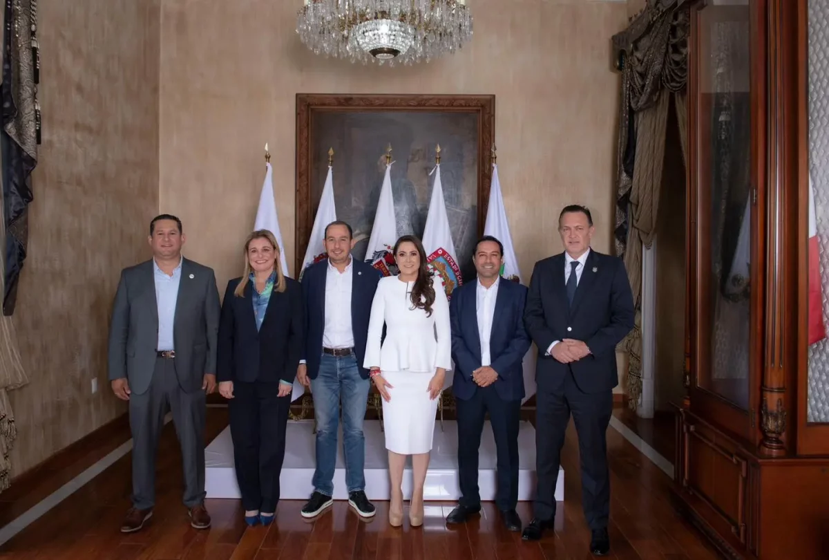 Gobernadores del PAN se reúnen en Aguascalientes