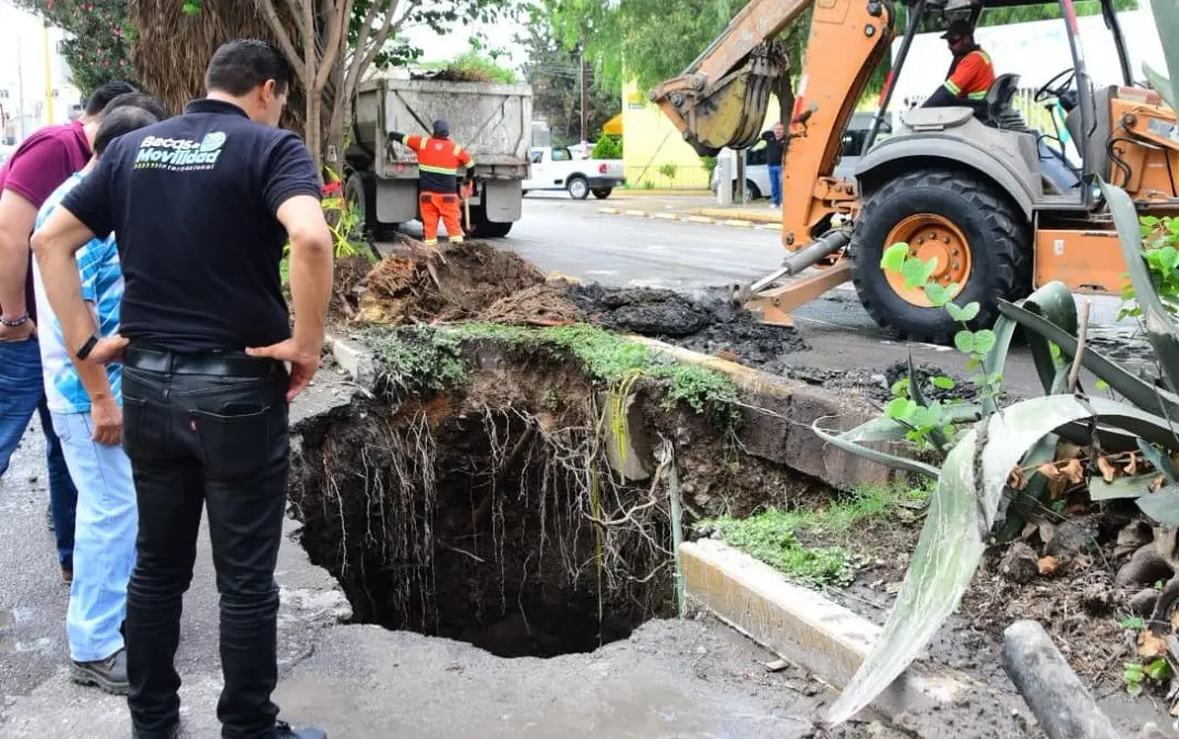 No hay riesgos de otro socavón en la ciudad de Aguascalientes: Obras Públicas