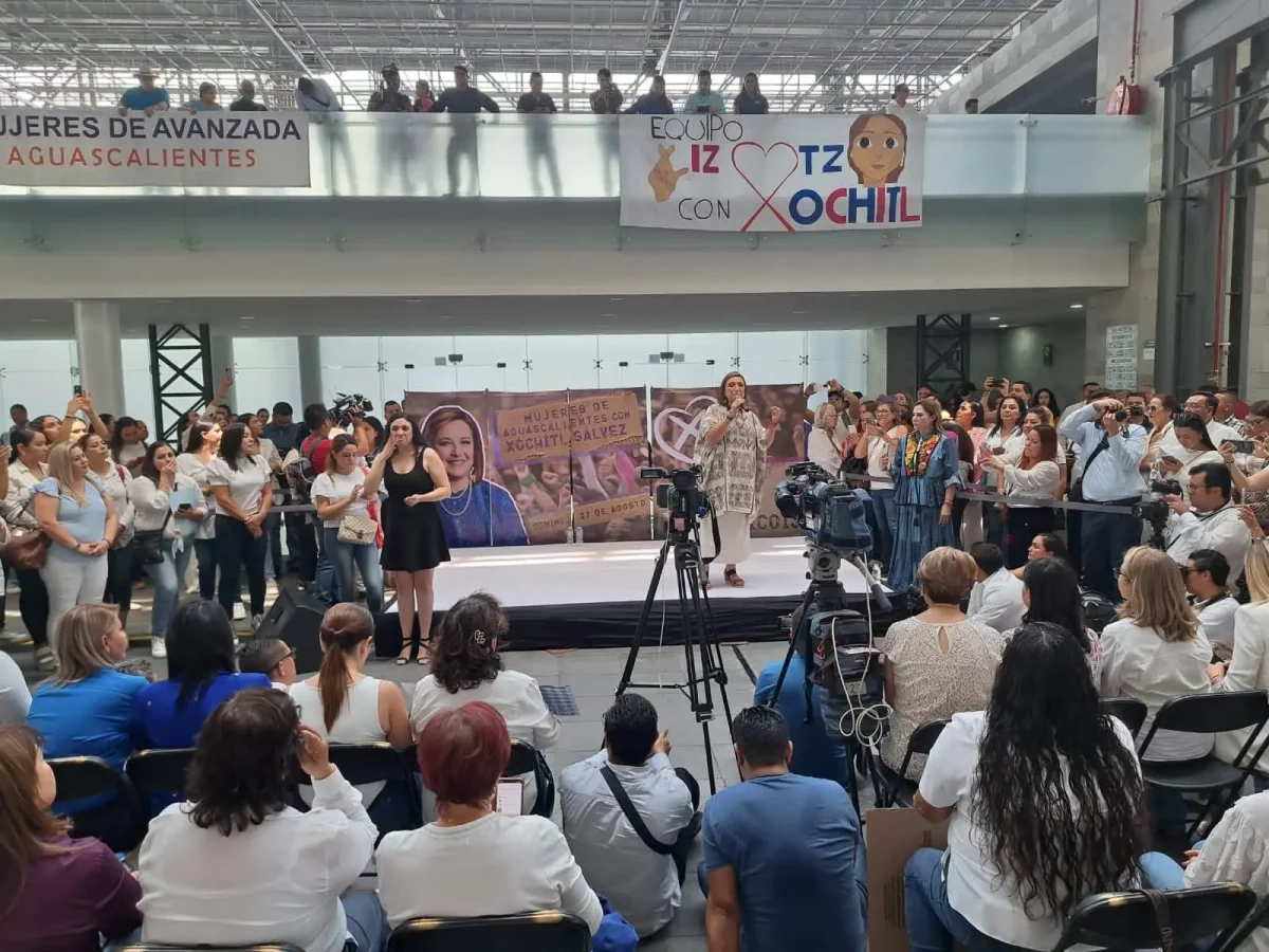 Xóchitl Gálvez visita Aguascalientes