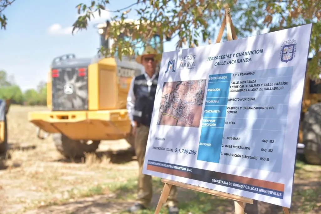 Inicia ampliación de vialidad en Valladolid, en Jesús María