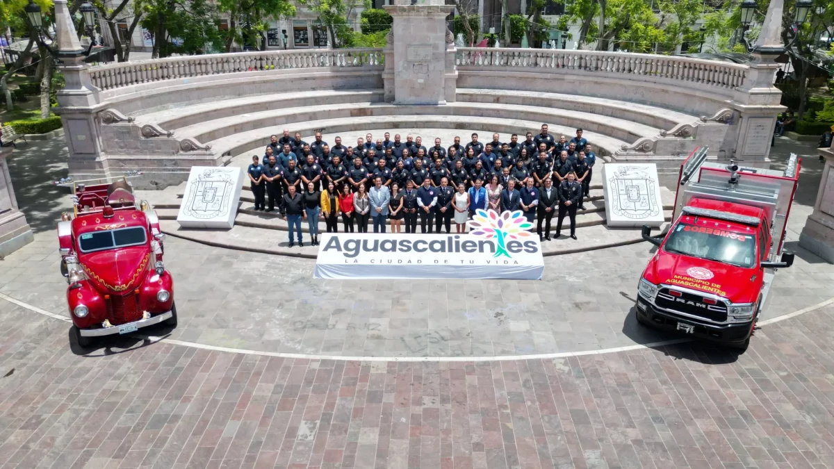 Municipio de Aguascalientes reconoce labor de bomberos