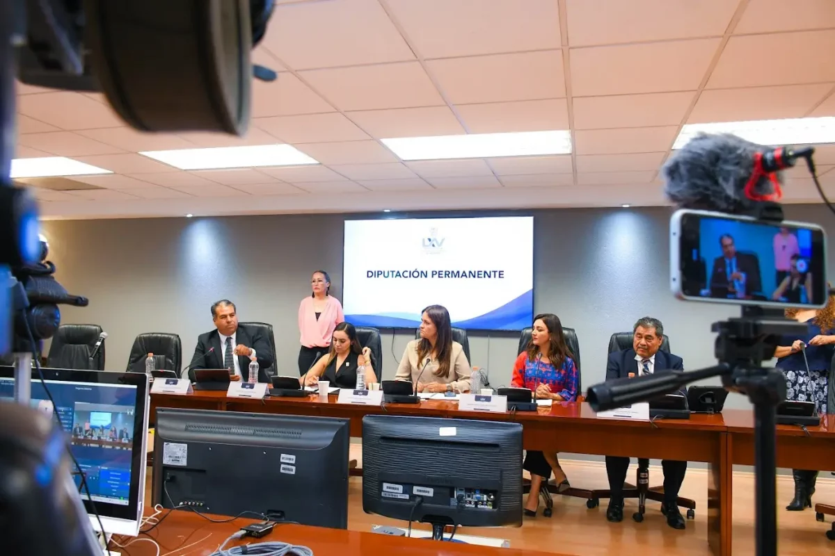 urante el desarrollo de la sesión de la Diputación Permanente