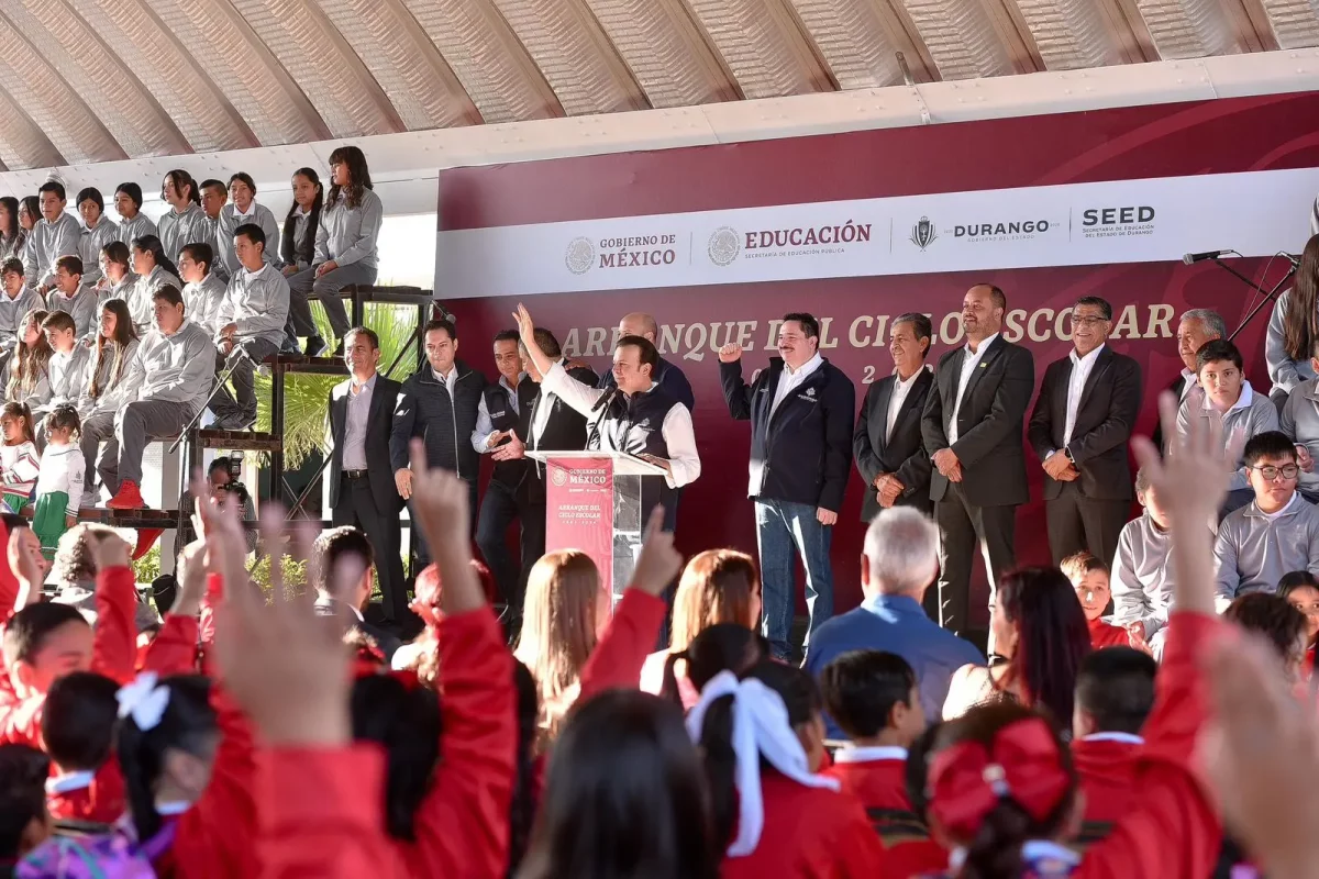 Durango presente en la conferencia mañanera del Gobierno Federal con el arranque del Ciclo Escolar 2023 &#8211; 2024