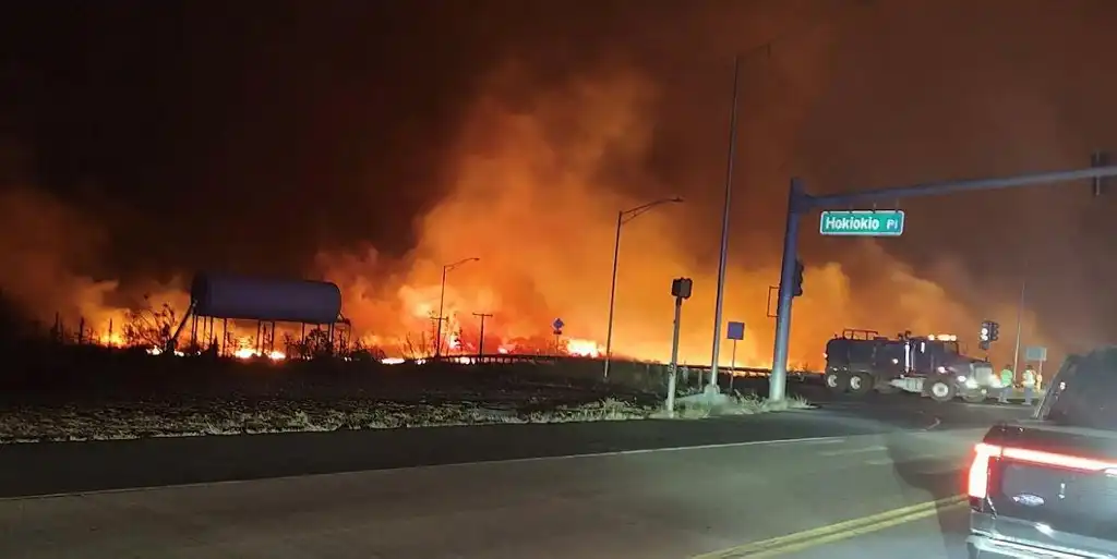 Incendios Hawái