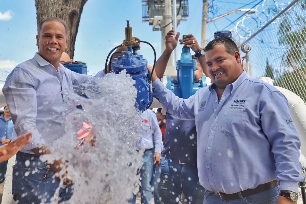 Entregan nuevo pozo en Margaritas, Jesús María