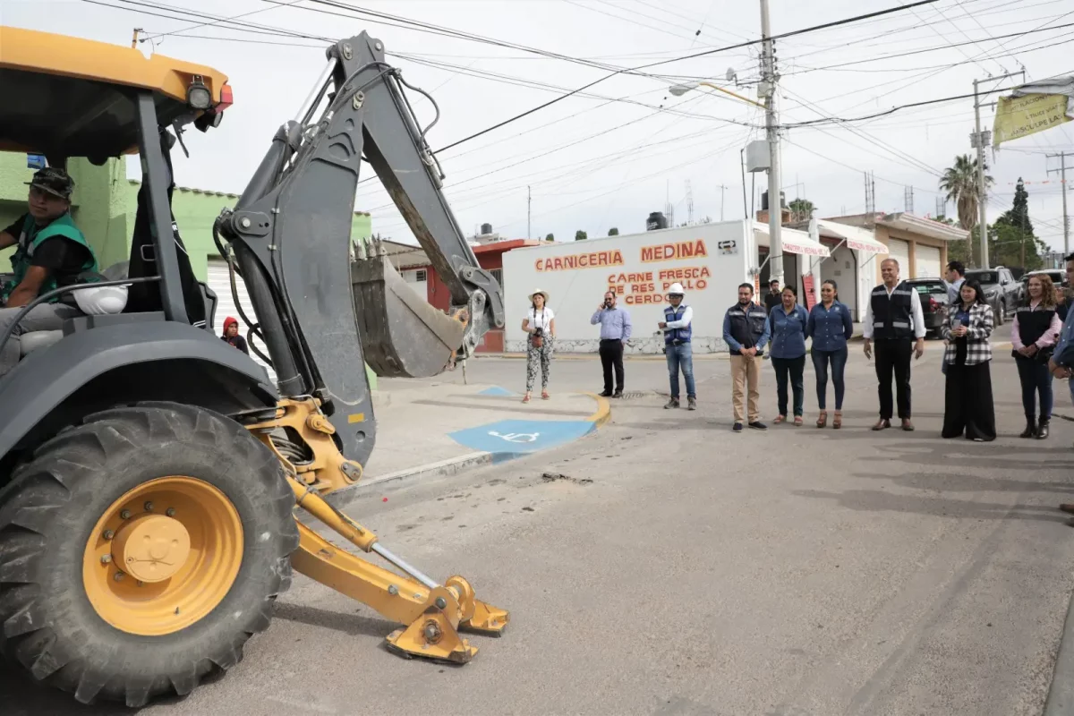 Sigue rehabilitación de la Avenida Margaritas, en Jesús María