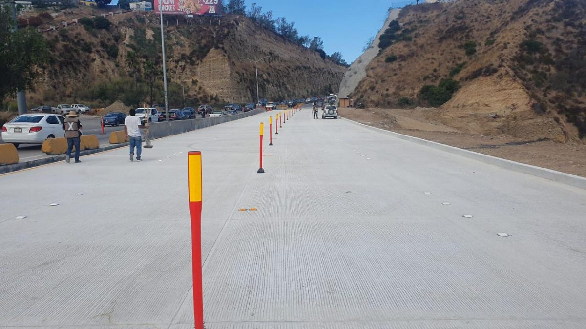 Comienza uso de cuatro carriles sobre Cañón del Matadero