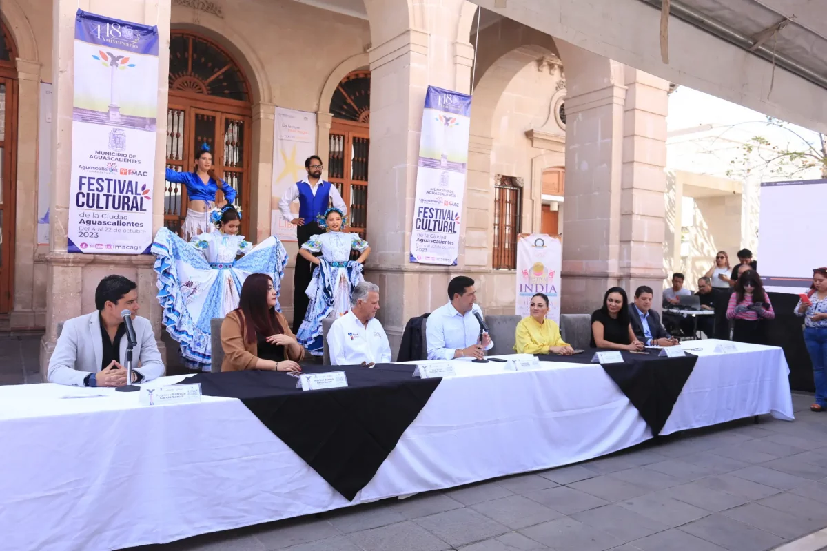 Presentan el programa cultural del 448 Aniversario de la Fundación de Aguascalientes