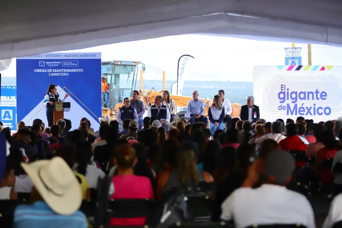 Invierten 160 mdp a mantenimiento de carreteras en Aguascalientes