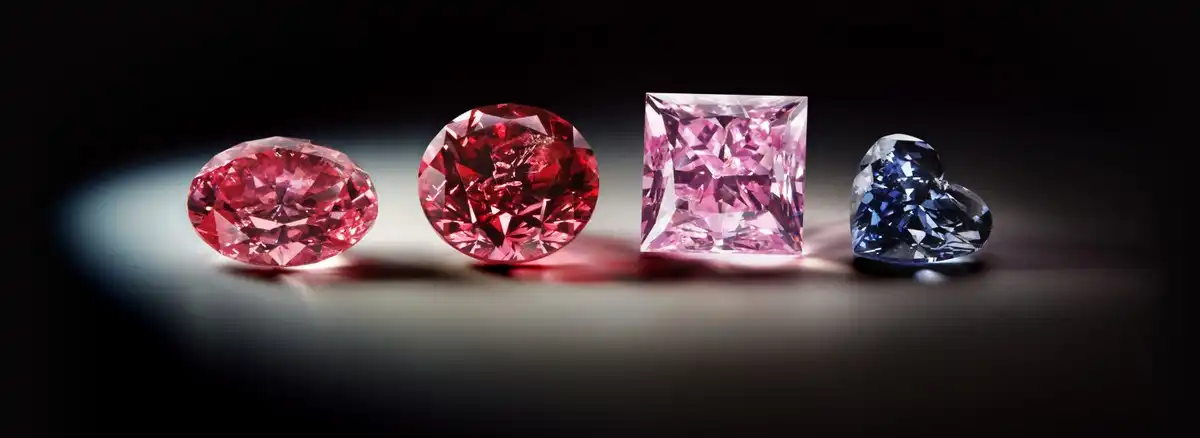 Diamantes rosas