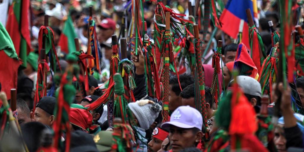 Indígenas de América Latina exigen dejar de ser criminalizados por protestar