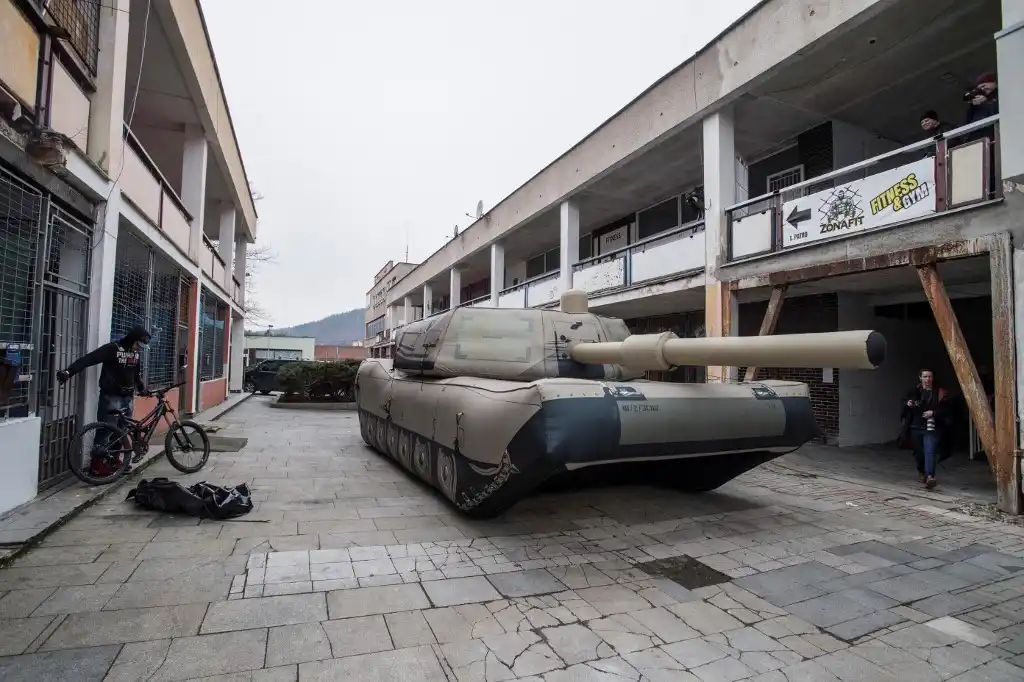 Tanques Abrams Ucrania