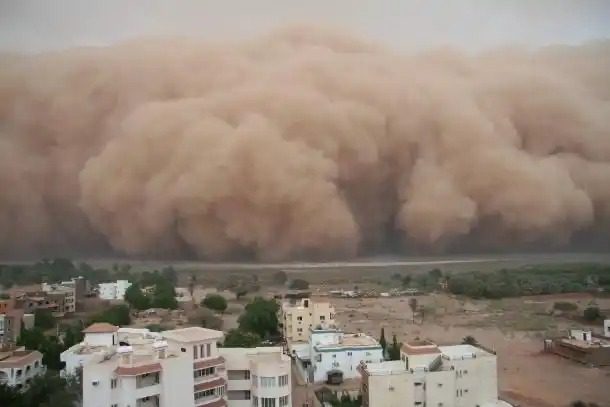 Las tormentas de polvo son un peligro mortal para la humanidad