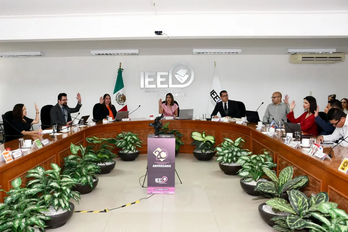 En Aguascalientes, acreditan a partidos políticos para el proceso electoral del 2024
