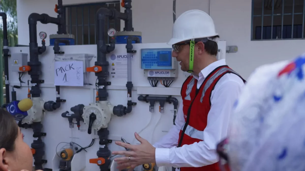 Veolia Aguascalientes presenta equipo para reducir el arsénico en el agua