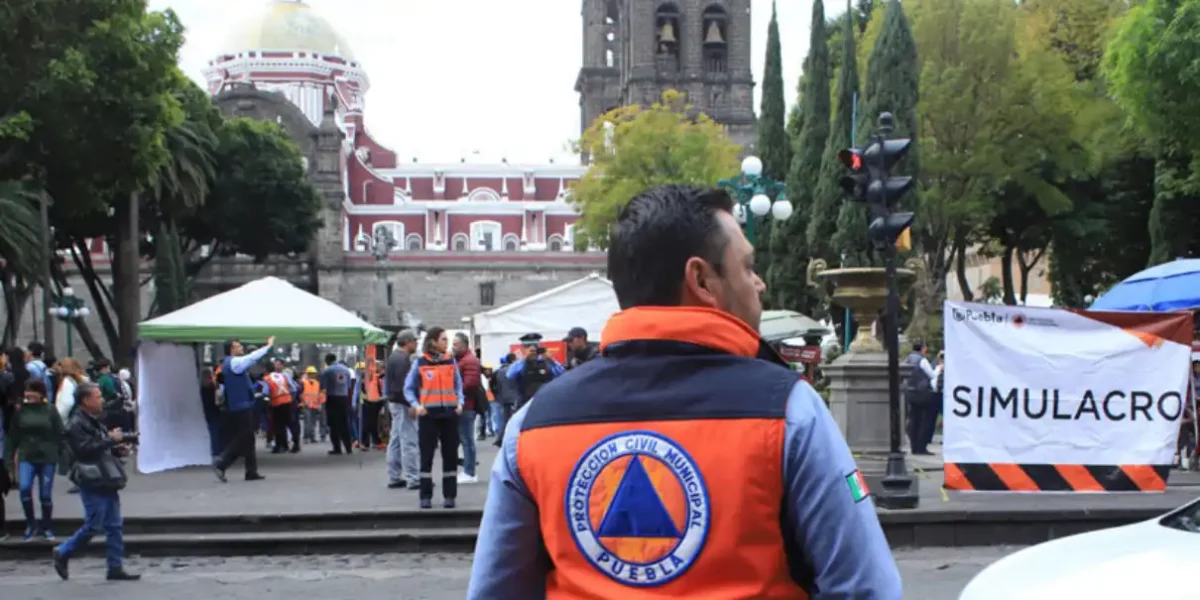 puebla simulacro sismo