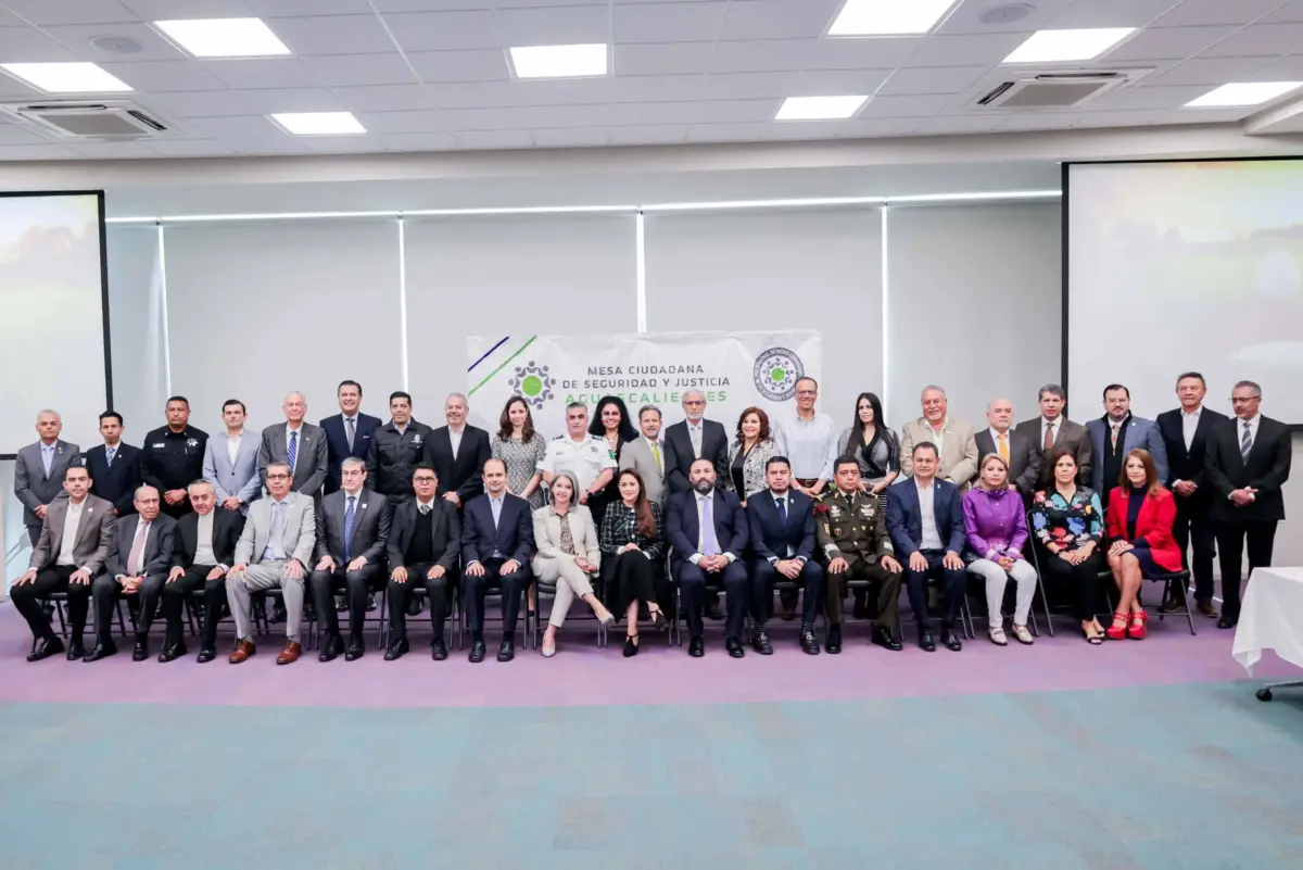 Presentan a MIAA en la Mesa Ciudadana de Seguridad y Justicia