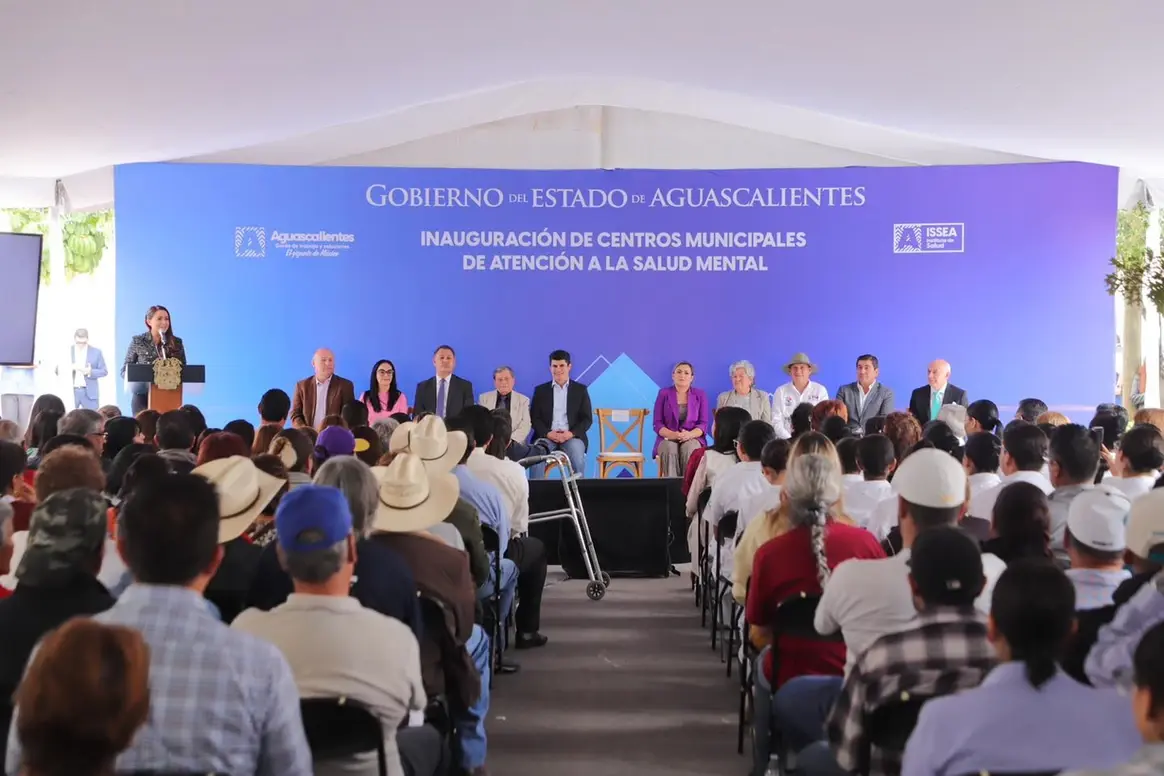 Inauguran centros de salud en tres municipios de Aguascalientes