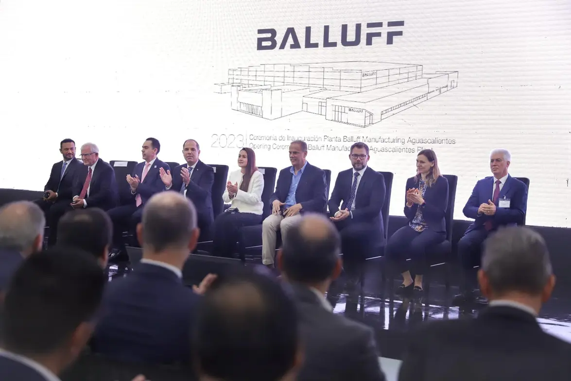Inauguran nueva planta de BALLUFF en Jesús María, Aguascalientes