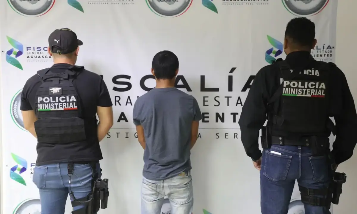 Detienen a responsable de un homicidio frente la Universidad Autónoma de Aguascalientes