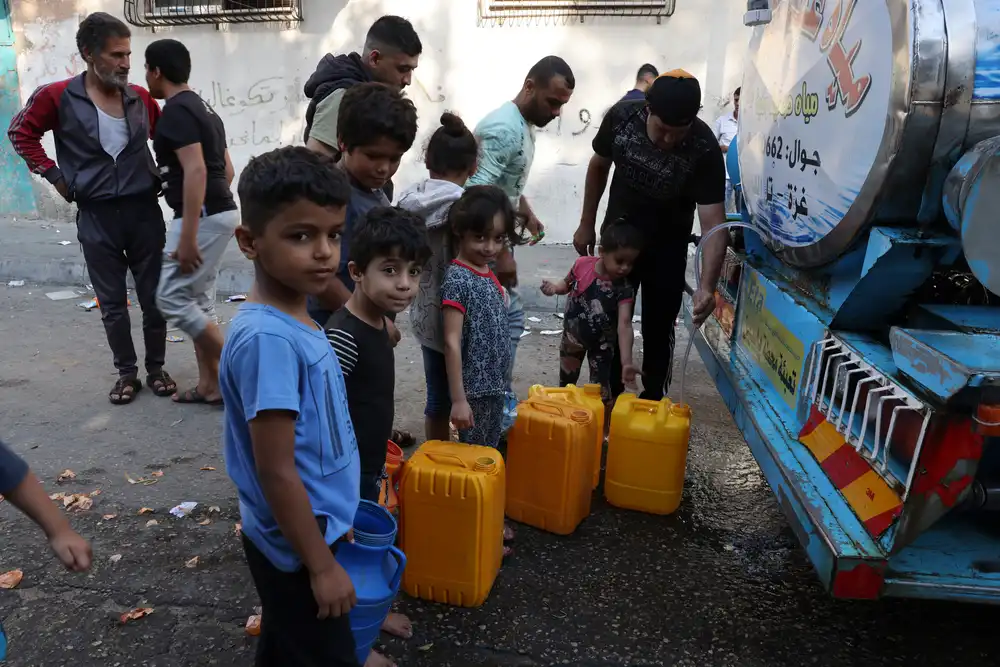 Conflicto en Gaza enfermero