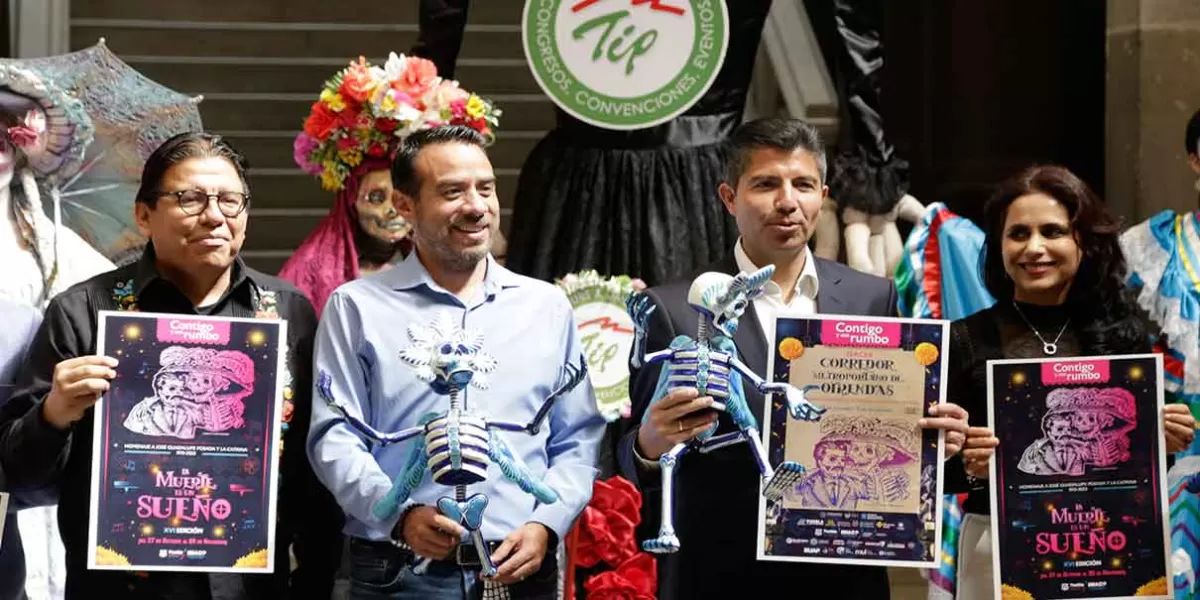 Día de Muertos en Puebla; 150 actividades artísticas y culturales