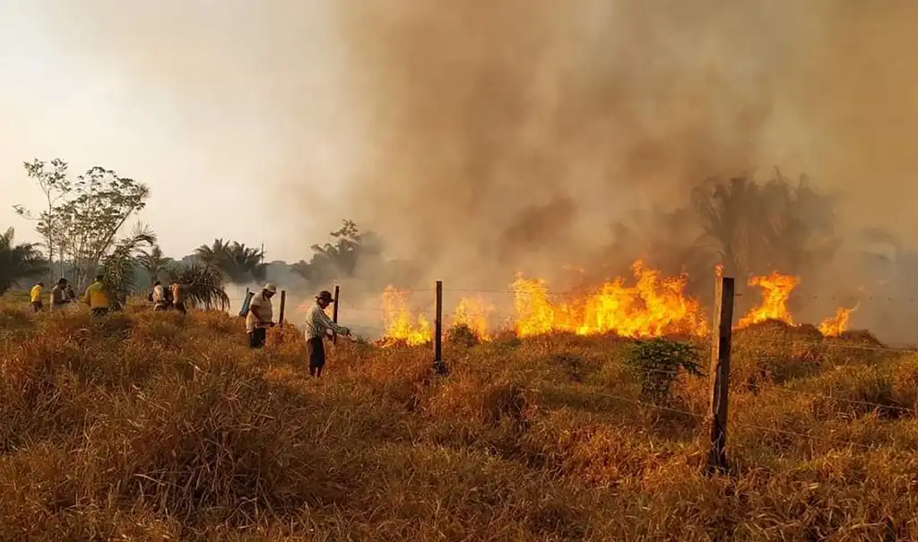 Incendios forestales Bolivia