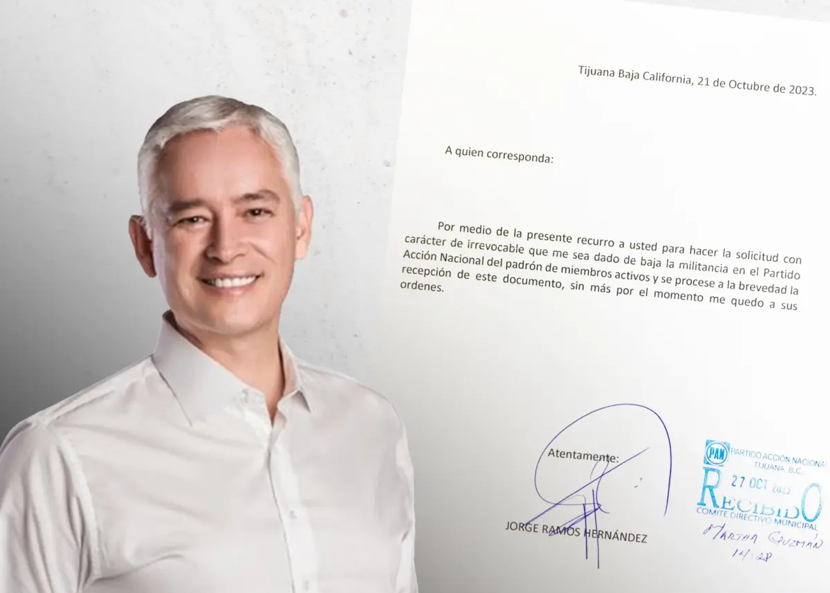 Renuncia Jorge Ramos Hernández al PAN