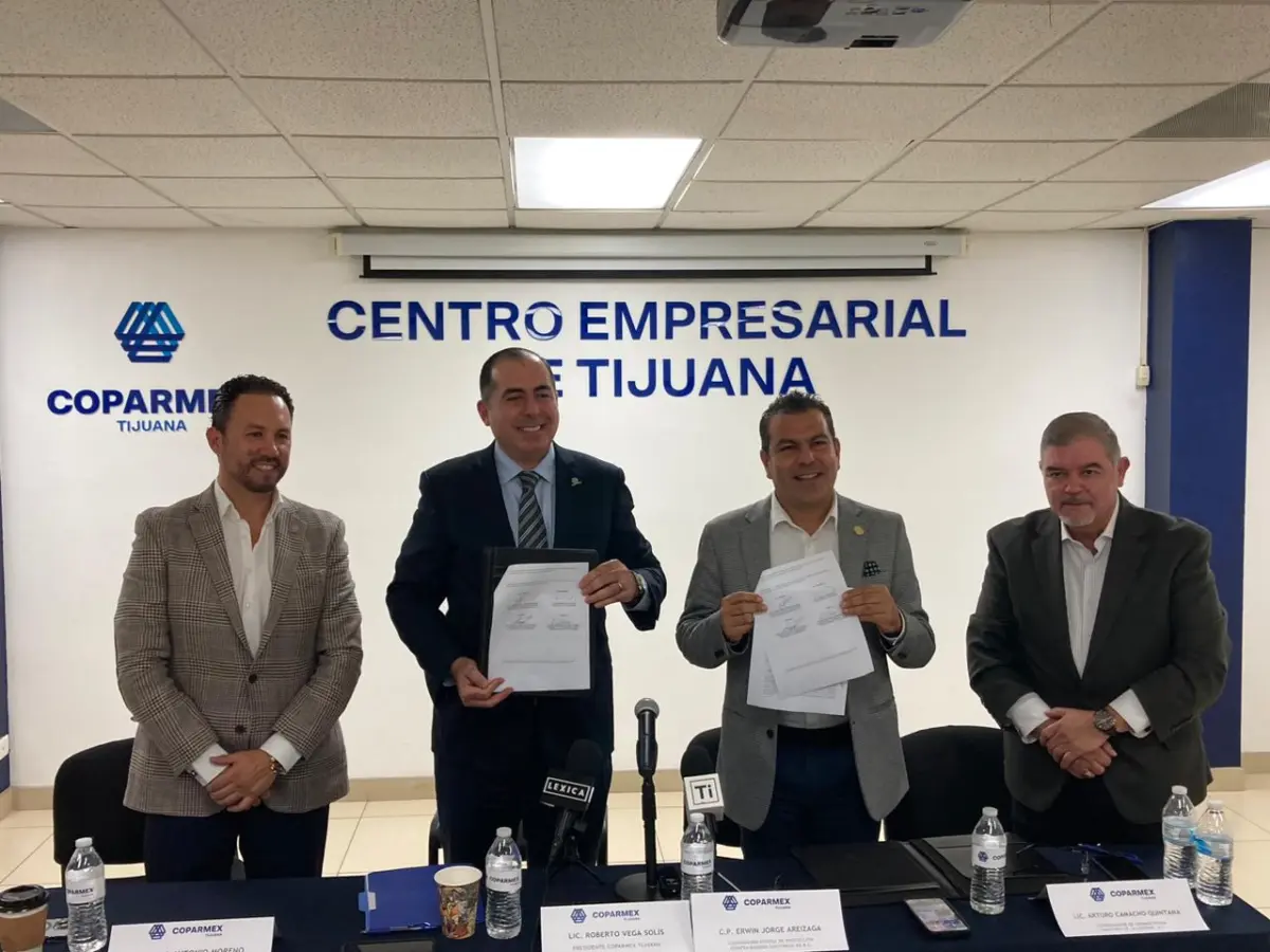 Coparmex Tijuana y Cofepris crean alianza en beneficio al sector médico 