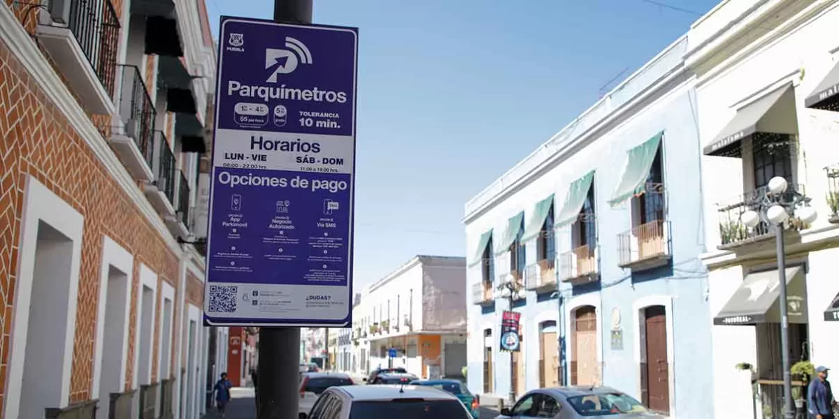 Este año regresará el cobro de parquímetros en Puebla