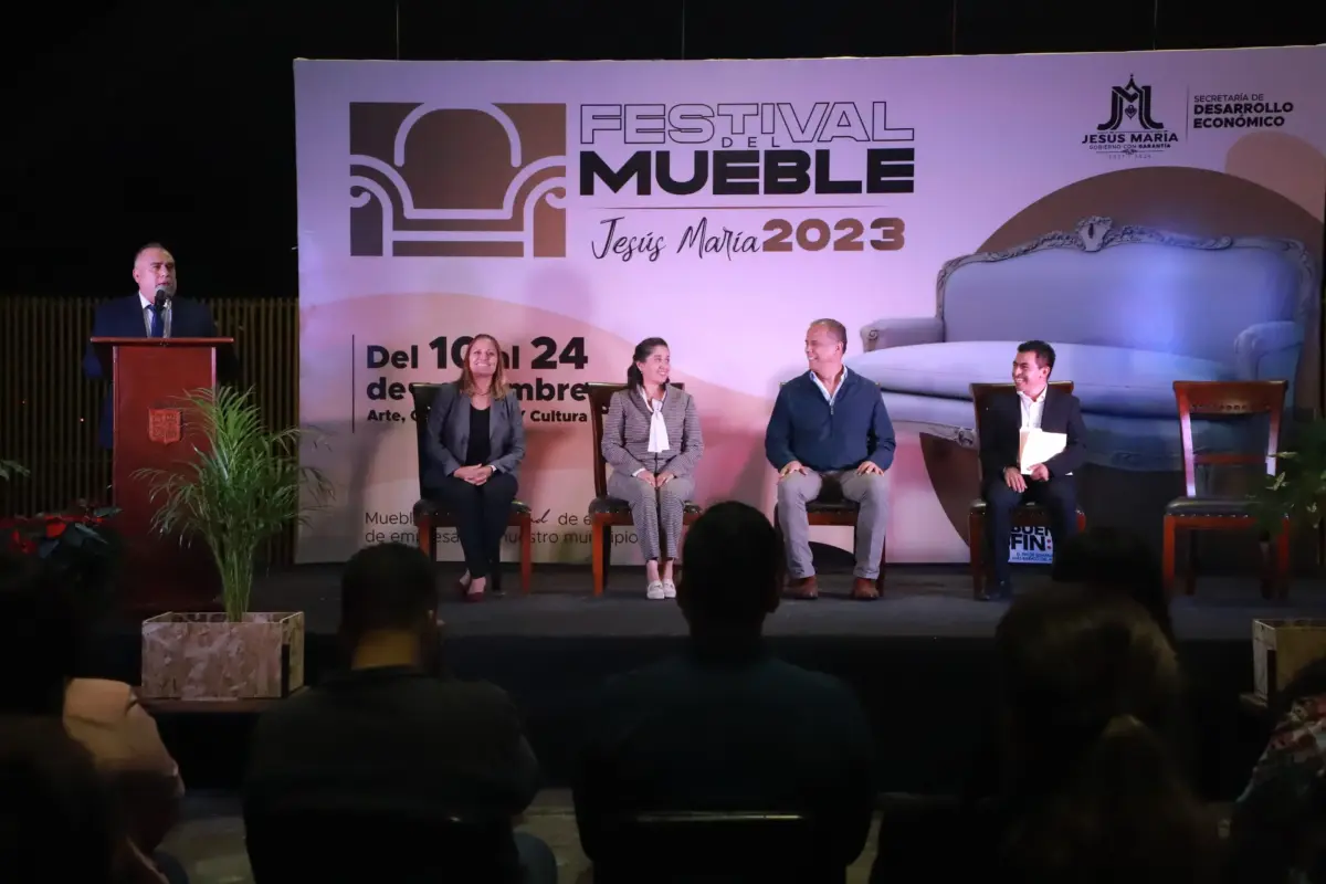 Inicia el Festival del Mueble 2023 en Jesús María