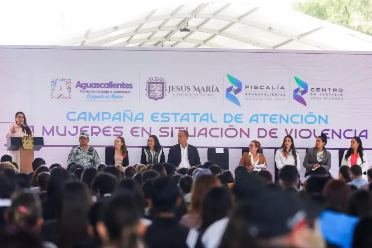 Aguascalientes pone en marcha campaña de atención a mujeres en situación de violencia