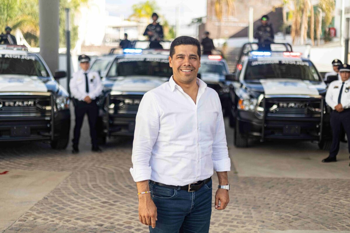 Leo Montañez invierte más de 130 mdp en equipamiento para policías de Aguascalientes