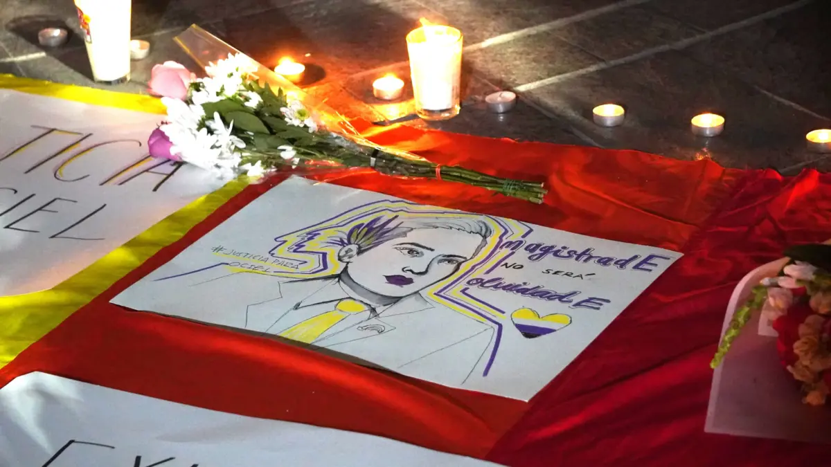 Investigaciones oficiales apuntan ataque por parte de la pareja de magistrade Jesús Baena. Foto: Daniela Lomelí