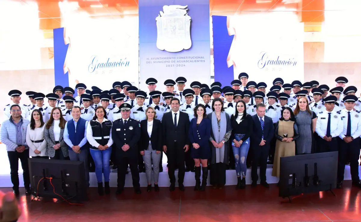 Más de 70 cadetes de Aguascalientes se graduarán como policías preventivos